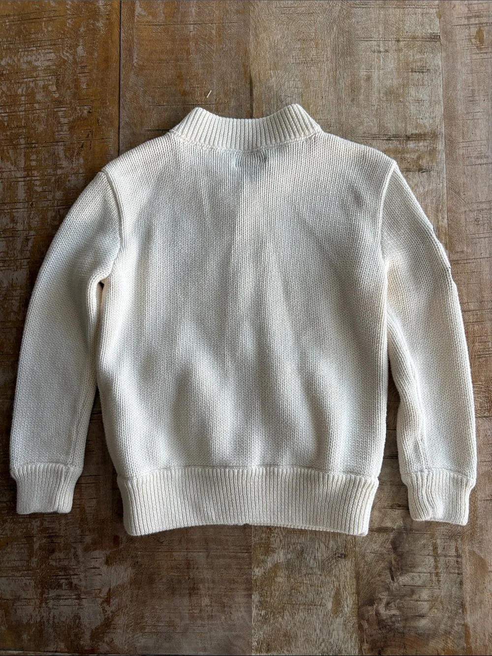 Ralph Lauren Boys Cream Knit Sweater 4t